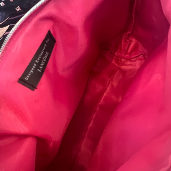 Lancome Multicolor Wristlet Cosmetics Bag